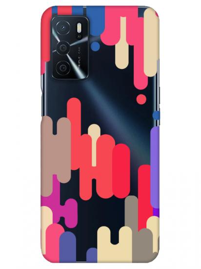 Oppo A16 Pop Art Şeffaf Telefon Kılıfı