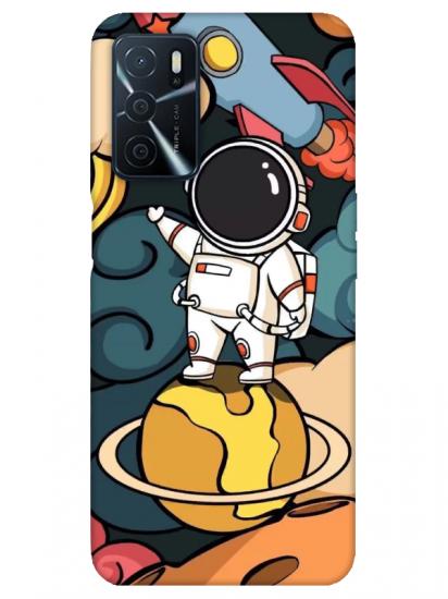 Oppo A16 Astronot Telefon Kılıfı