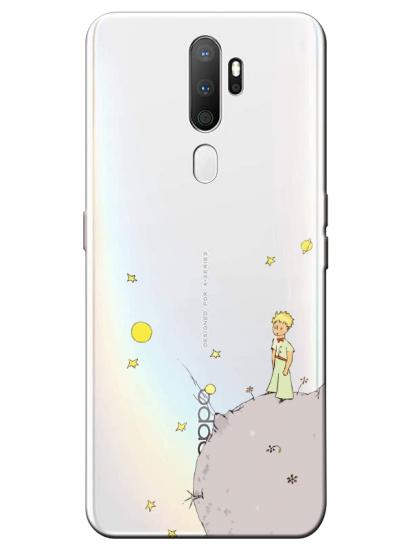 Oppo A5 2020 Küçük Prens Şeffaf Telefon Kılıfı