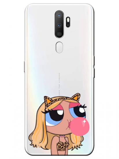 Oppo A5 2020 Powerpuff Girls Şeffaf Telefon Kılıfı