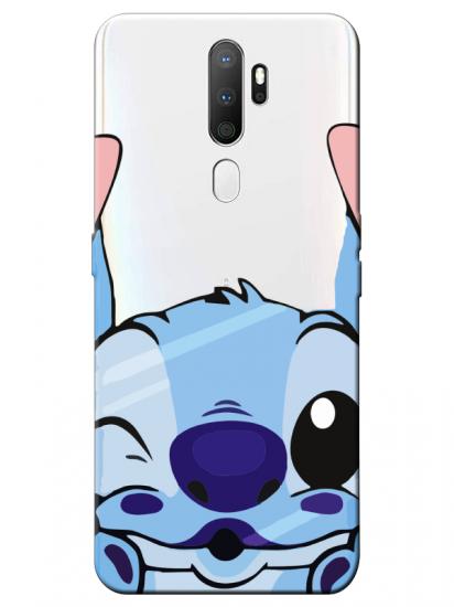 Oppo A5 2020 Stitch Şeffaf Telefon Kılıfı