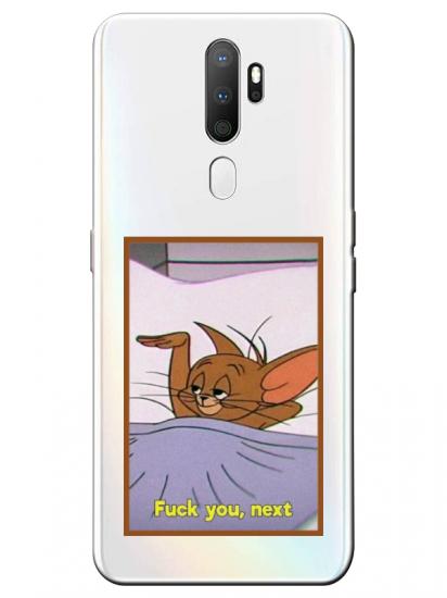 Oppo A5 2020 Jerry Şeffaf Telefon Kılıfı