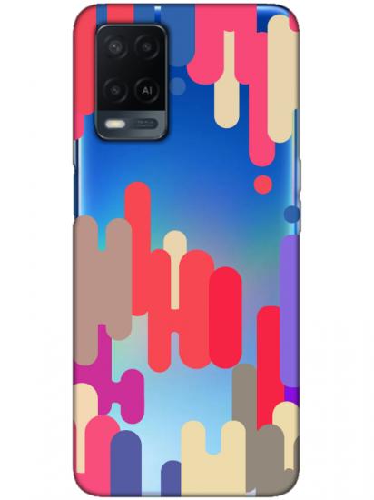 Oppo A54 Pop Art Şeffaf Telefon Kılıfı