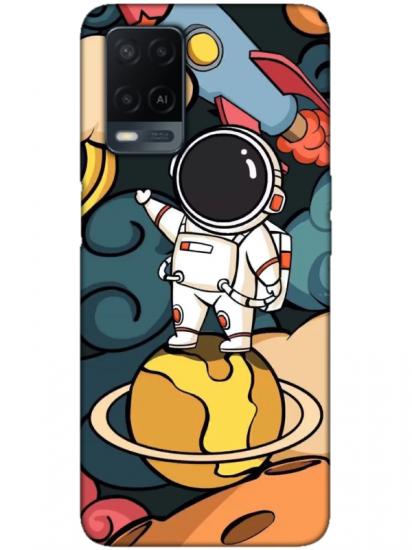 Oppo A54 Astronot Telefon Kılıfı