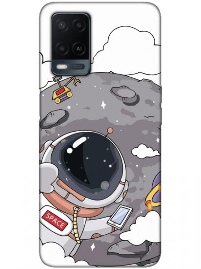 Oppo A54 Astronot Telefon Kılıfı