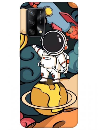 Oppo A74 Astronot Telefon Kılıfı