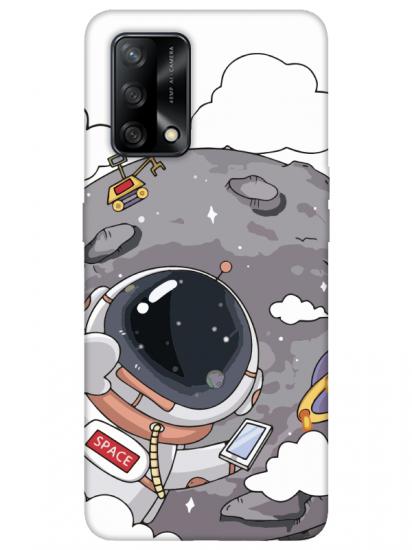 Oppo A74 Astronot Telefon Kılıfı