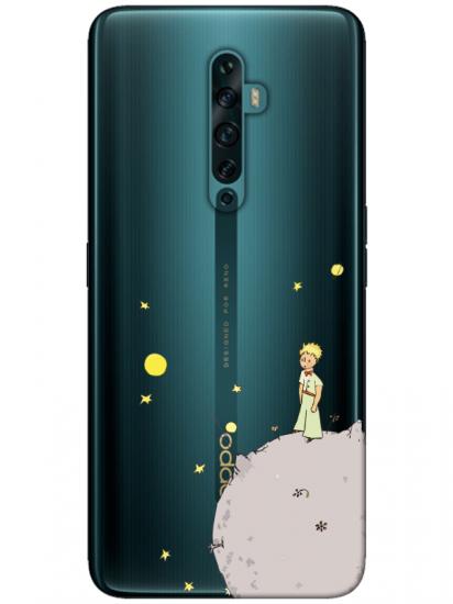 Oppo Reno2 Z Küçük Prens Şeffaf Telefon Kılıfı