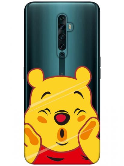 Oppo Reno2 Z Winnie The Pooh Şeffaf Telefon Kılıfı