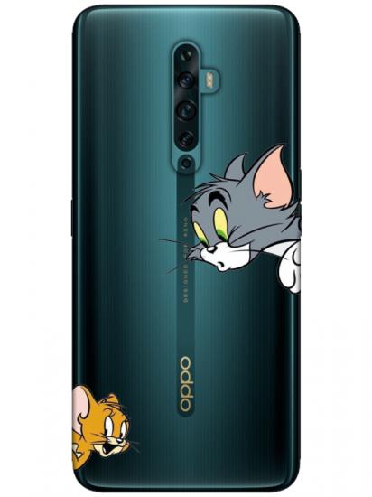 Oppo Reno2 Z  Panda Telefon Kılıfı