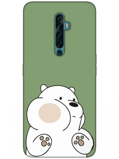 Oppo Reno2 Z  Panda Telefon Kılıfı