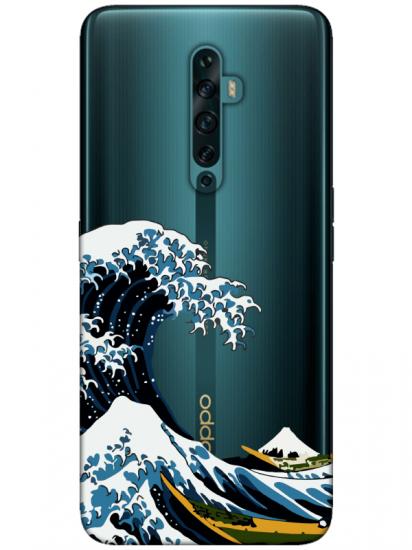 Oppo Reno2 Z  Kanagawa Telefon Kılıfı