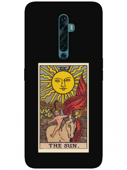 Oppo Reno2 Z The Sun Siyah Telefon Kılıfı