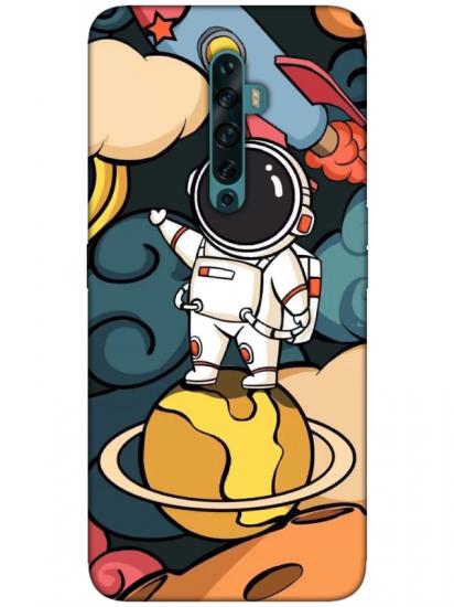 Oppo Reno2 Z Astronot Telefon Kılıfı