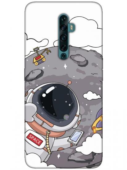 Oppo Reno2 Z Astronot Telefon Kılıfı