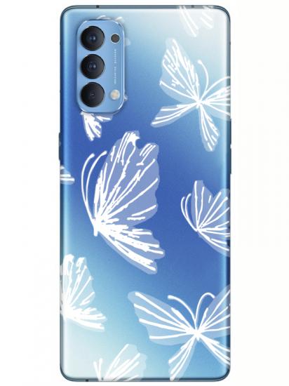 Oppo Reno 4  Panda Telefon Kılıfı