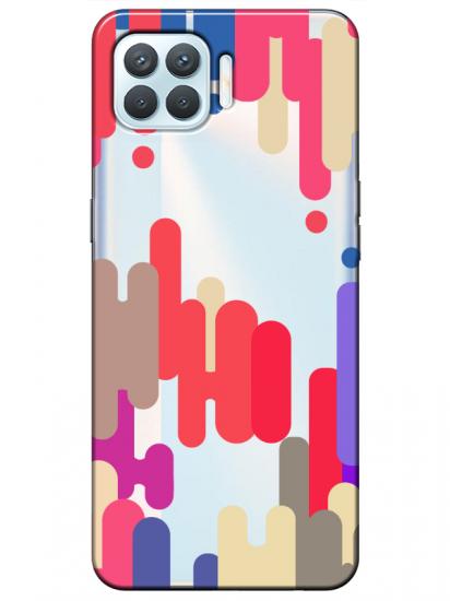 Oppo Reno 4 Lite Pop Art Şeffaf Telefon Kılıfı