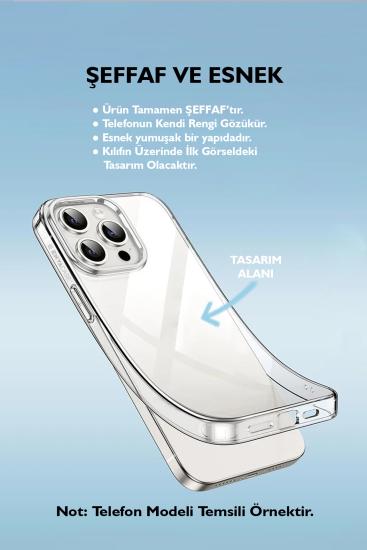 Samsung A53 Kelebek Şeffaf Telefon Kılıfı