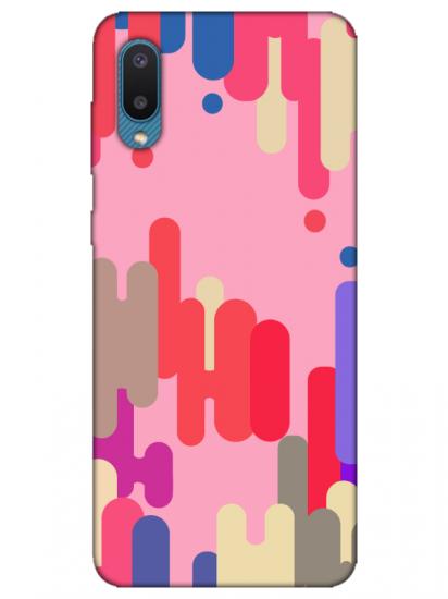 Samsung A02 Pop Art Pembe Telefon Kılıfı