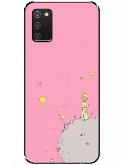 Samsung A02s Küçük Prens Pembe Telefon Kılıfı