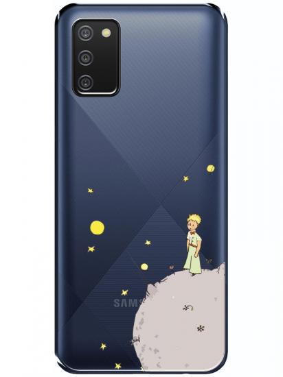 Samsung A02s Küçük Prens Şeffaf Telefon Kılıfı