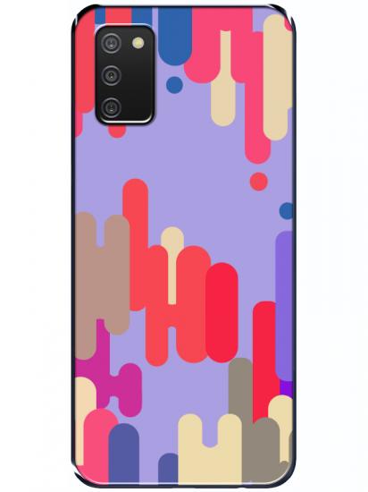 Samsung A02s Pop Art Lila Telefon Kılıfı