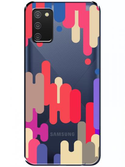 Samsung A02s Pop Art Şeffaf Telefon Kılıfı