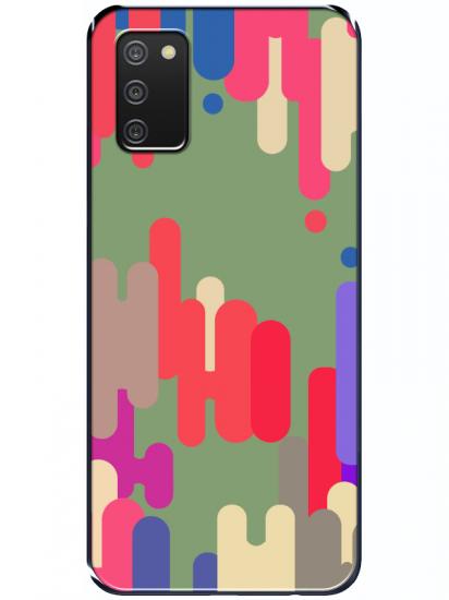 Samsung A02s Pop Art Yeşil Telefon Kılıfı