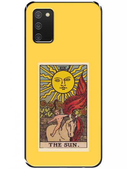 Samsung A02s The Sun Sarı Telefon Kılıfı