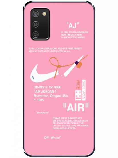 Samsung A03s Nike Air Pembe Telefon Kılıfı