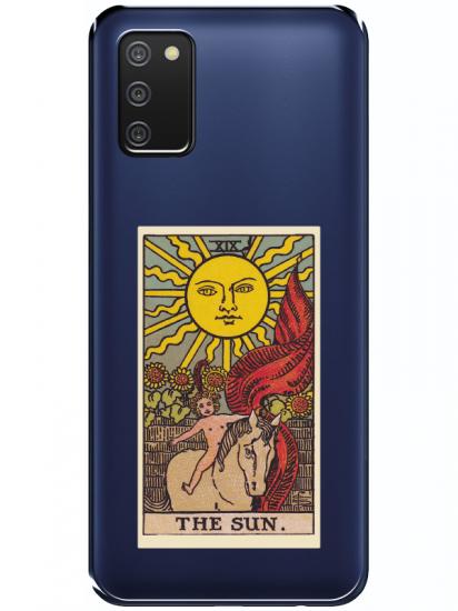 Samsung A03s The Sun Şeffaf Telefon Kılıfı