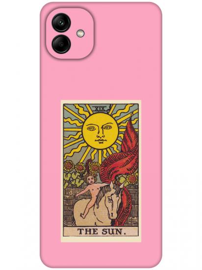 Samsung A04 The Sun Pembe Telefon Kılıfı