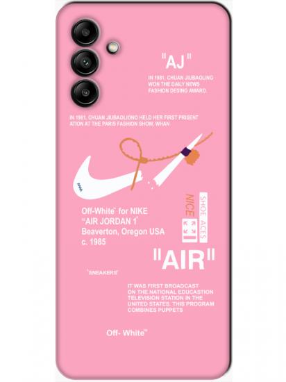 Samsung A04s Nike Air Pembe Telefon Kılıfı