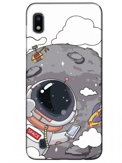 Samsung A10 Astronot Telefon Kılıfı