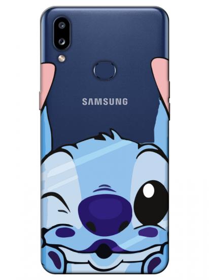 Samsung A10s Stitch Şeffaf Telefon Kılıfı