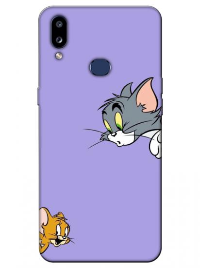 Samsung A10s Tom And Jerry Lila Telefon Kılıfı