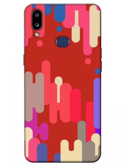 Samsung A10s Pop Art Kırmızı Telefon Kılıfı