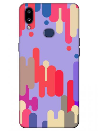 Samsung A10s Pop Art Lila Telefon Kılıfı