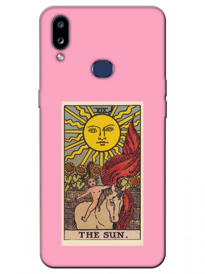 Samsung A10s The Sun Pembe Telefon Kılıfı