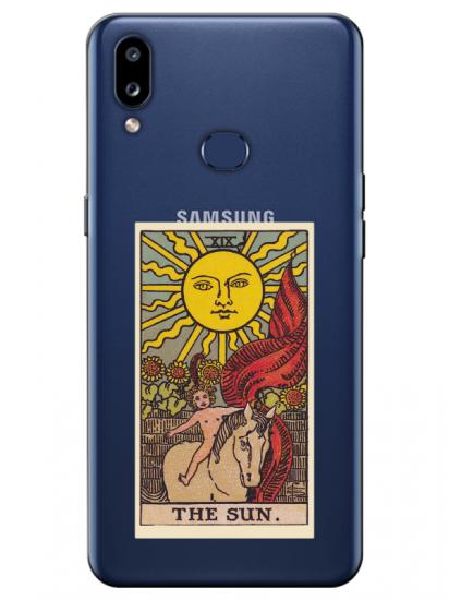 Samsung A10s The Sun Şeffaf Telefon Kılıfı