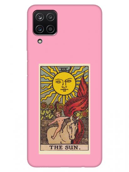 Samsung A12 The Sun Pembe Telefon Kılıfı