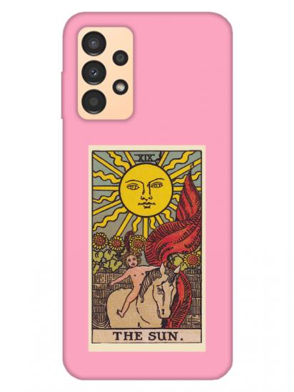 Samsung A13 The Sun Pembe Telefon Kılıfı