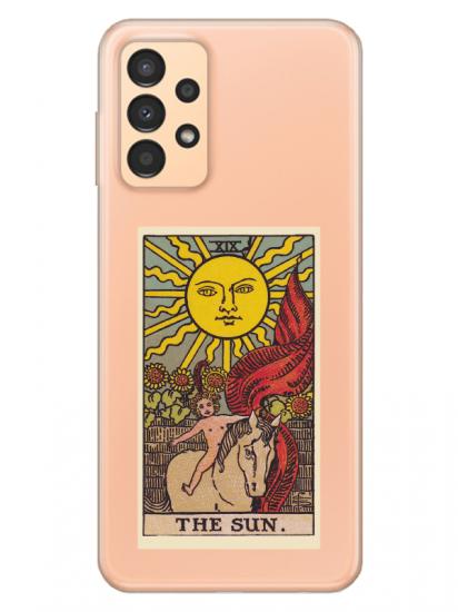 Samsung A13 The Sun Şeffaf Telefon Kılıfı