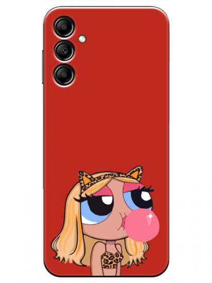 Samsung A24 Powerpuff Girls Kırmızı Telefon Kılıfı