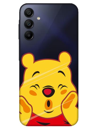 Samsung A15 Winnie The Pooh Şeffaf Telefon Kılıfı