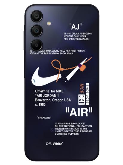 Samsung A15 Nike Air Şeffaf Telefon Kılıfı