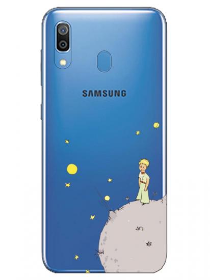 Samsung A20 Küçük Prens Şeffaf Telefon Kılıfı