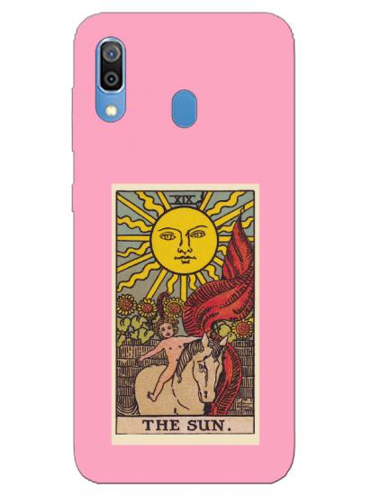 Samsung A20 The Sun Pembe Telefon Kılıfı