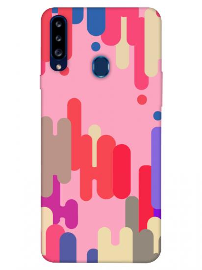 Samsung A20s Pop Art Pembe Telefon Kılıfı