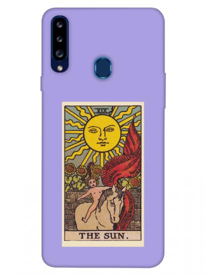 Samsung A20s The Sun Lila Telefon Kılıfı